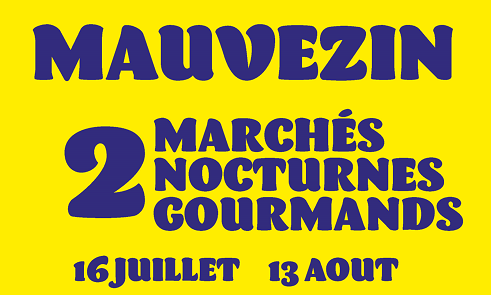 1er marché gourmand jeudi 16 juillet