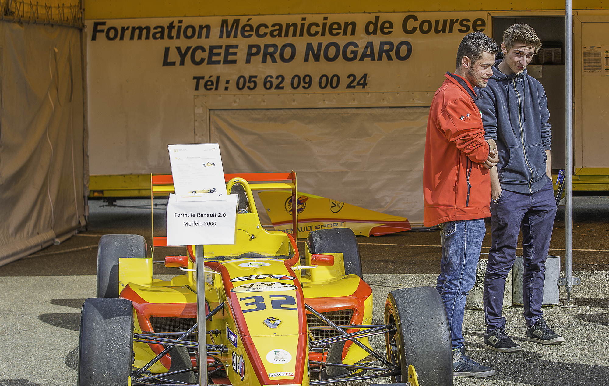 Stand du lycée pro de Nogaro 