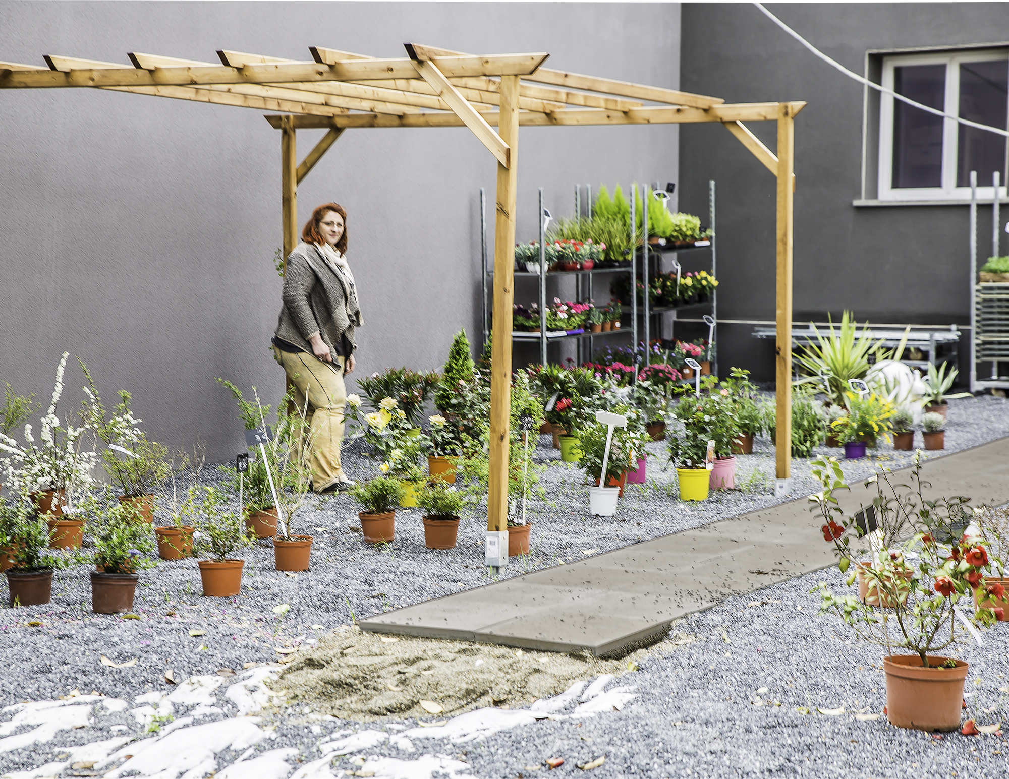 Le jardin de plus près