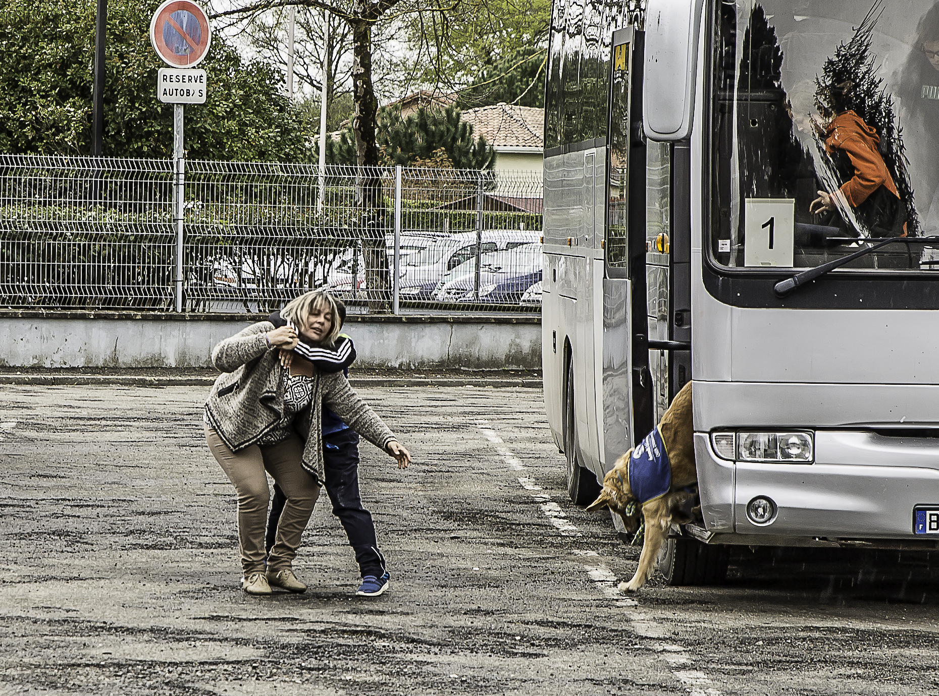 Le jeune handicapé est le 1er