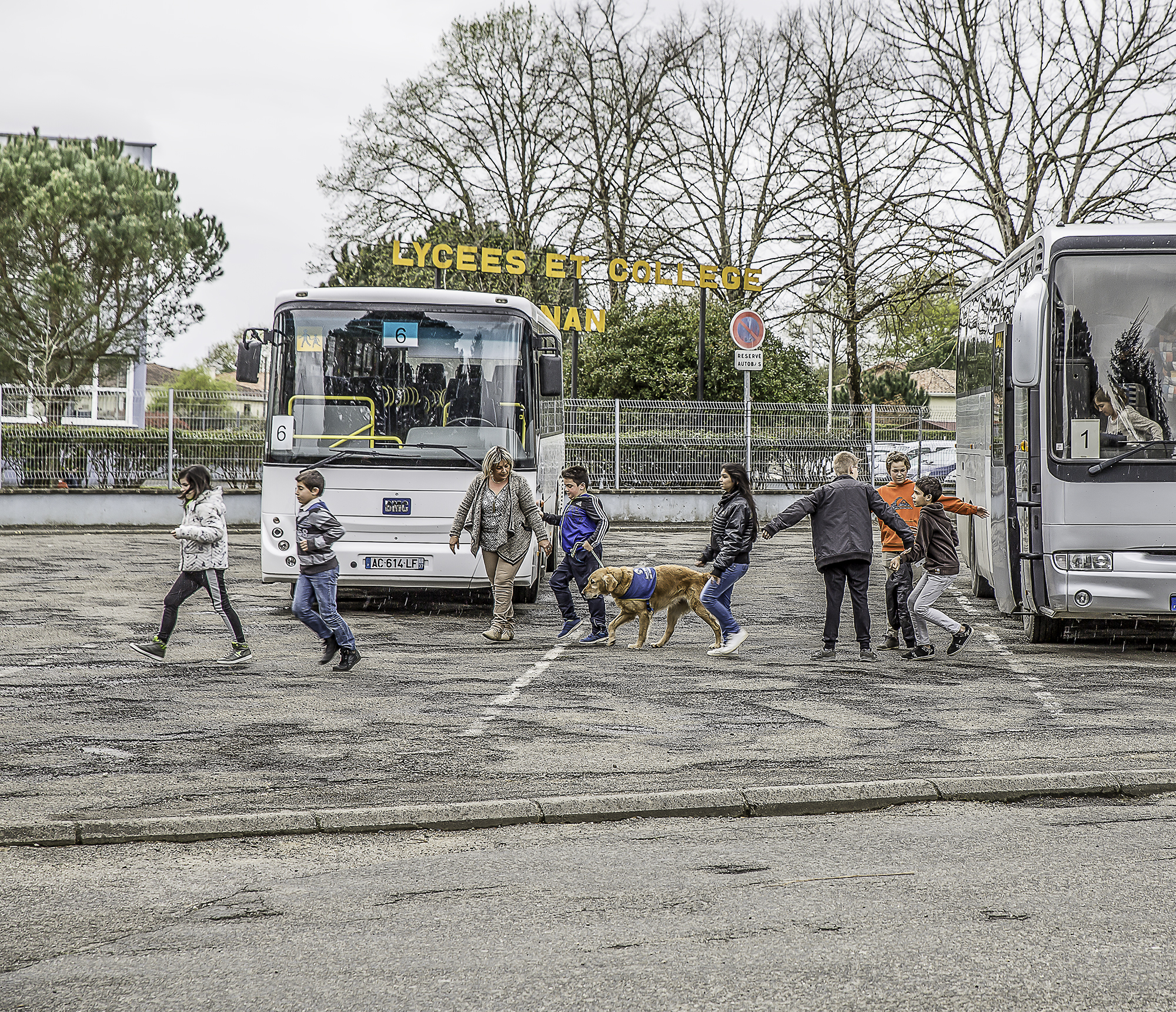 Evacuation en ordre 