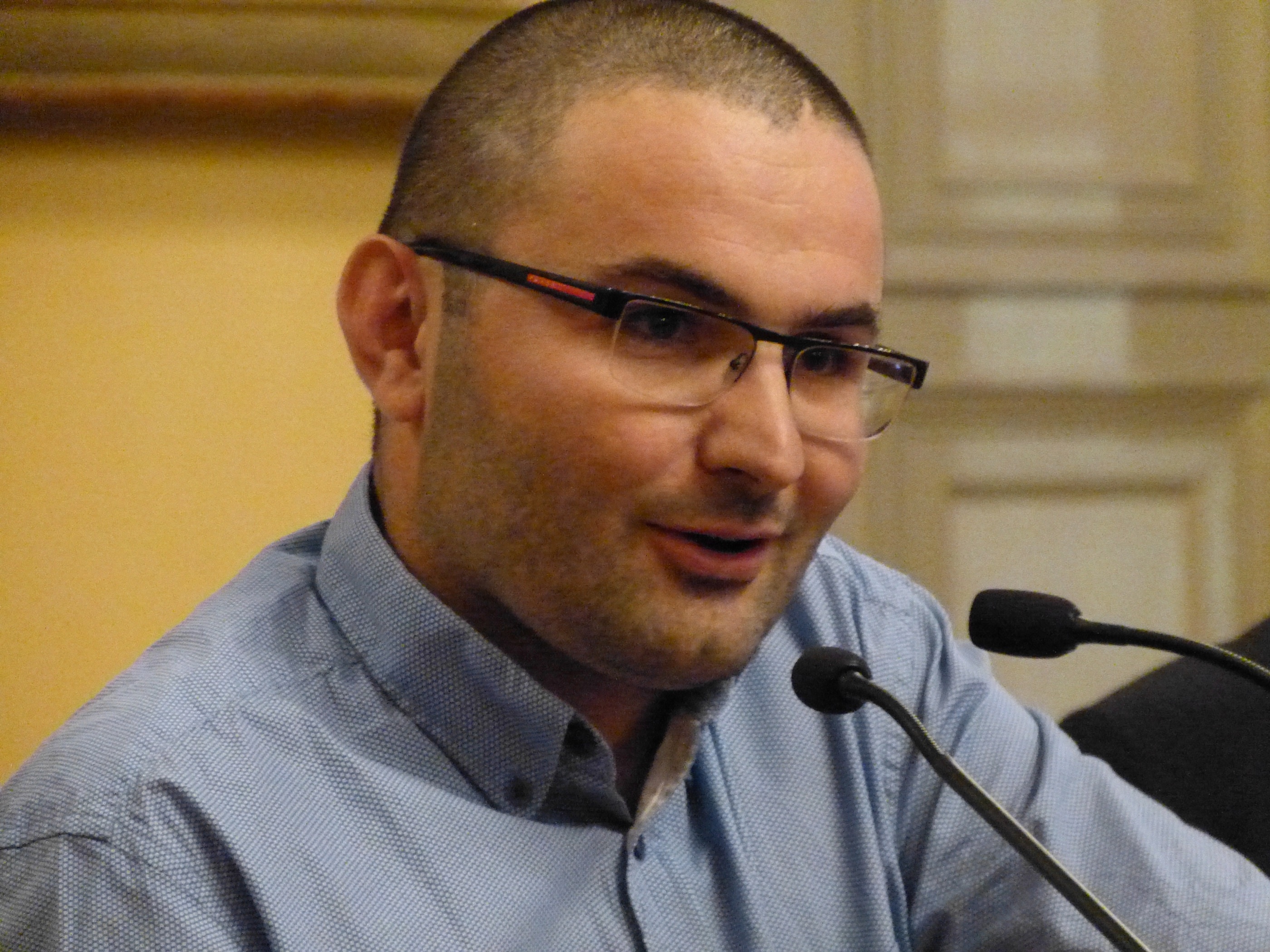 colombelle 2016 M. Benjamin CONSTANT, Président des jeunes agriculteurs du Gers. S.JPG