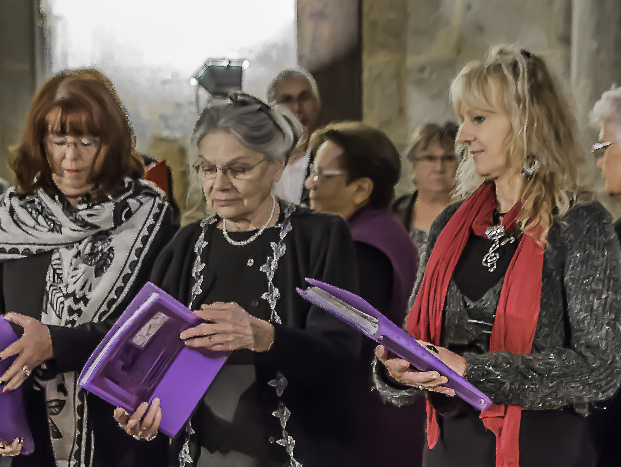 9 chanteuses dont Christine Dambeau de Crescendo 1bis 231016.jpg