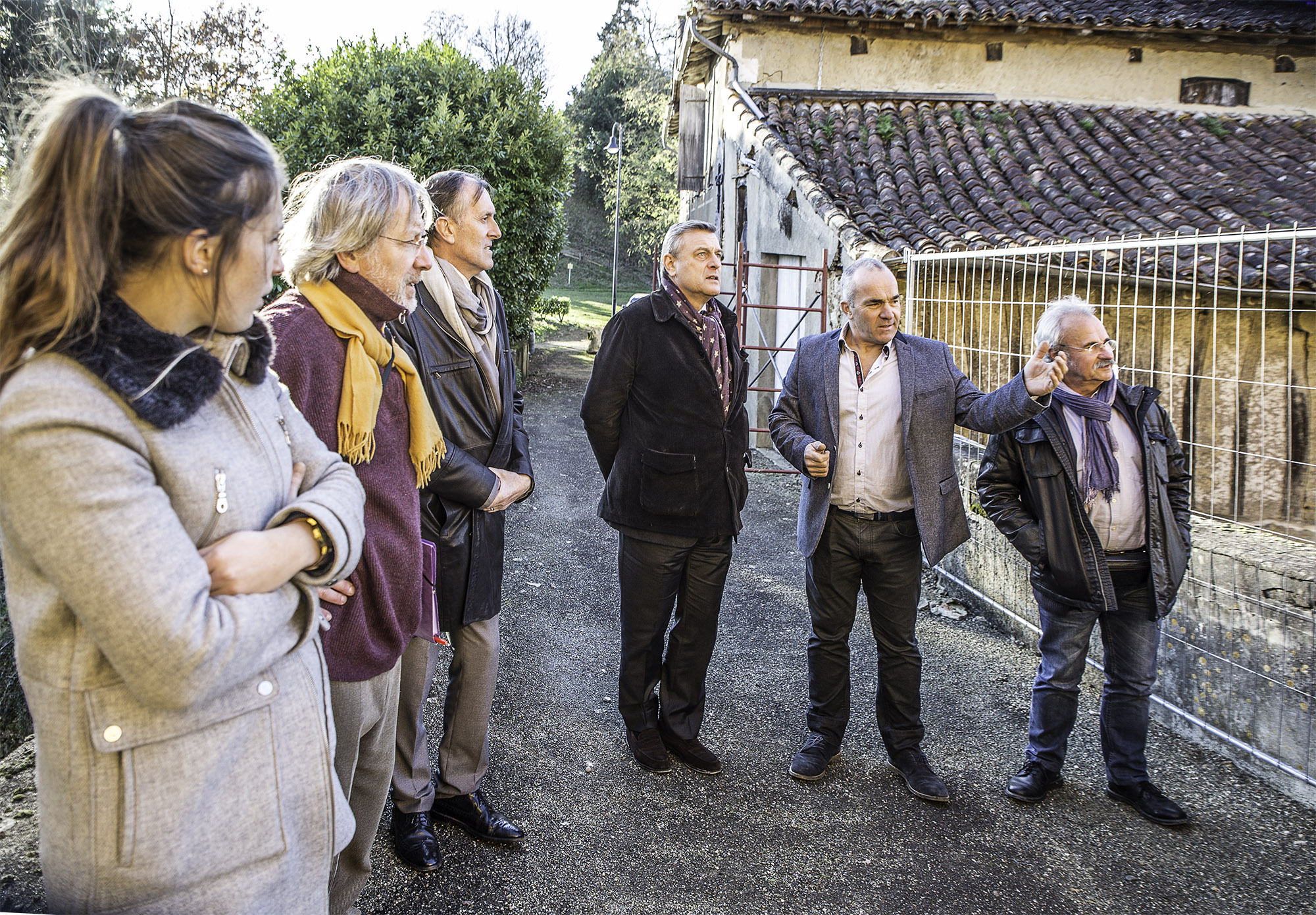 5 Marie-Capucine Maringe Alain Klein Christophe Jankowiak François-Xavier Bieuville Thierry Saint-Martin  et X 1bis 031216.jpg