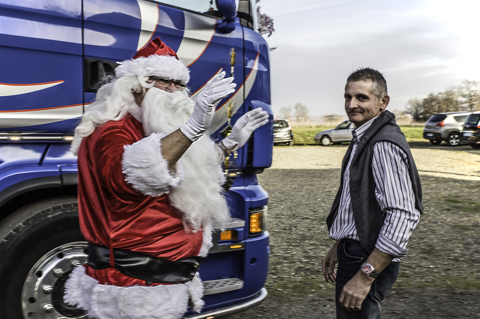 7 Salut du Père Noël et accueil par Laurent Lamothe 1bis 111216.jpg