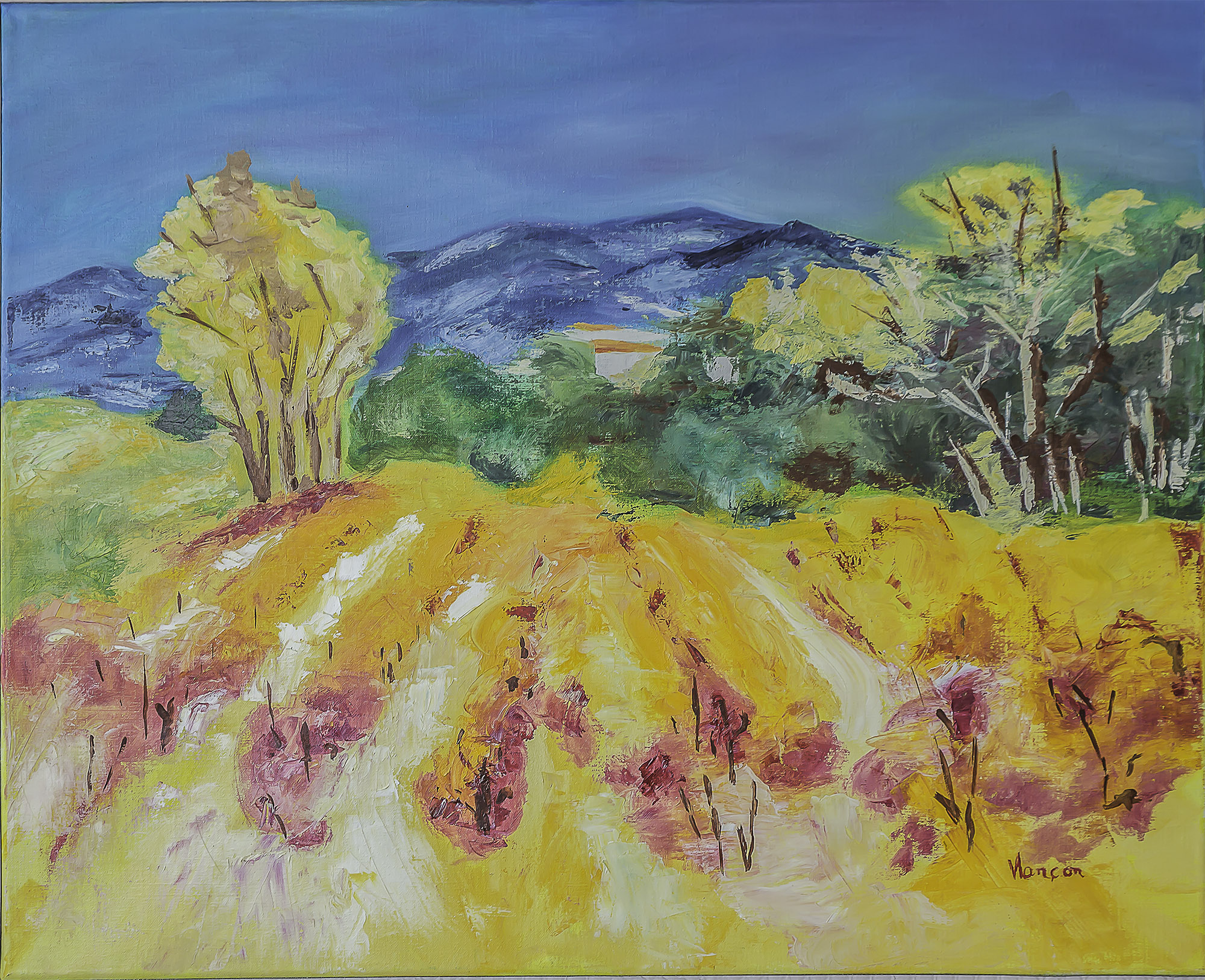 10 Expo Véronique Lançon vigne en automne 1bis 100317.jpg