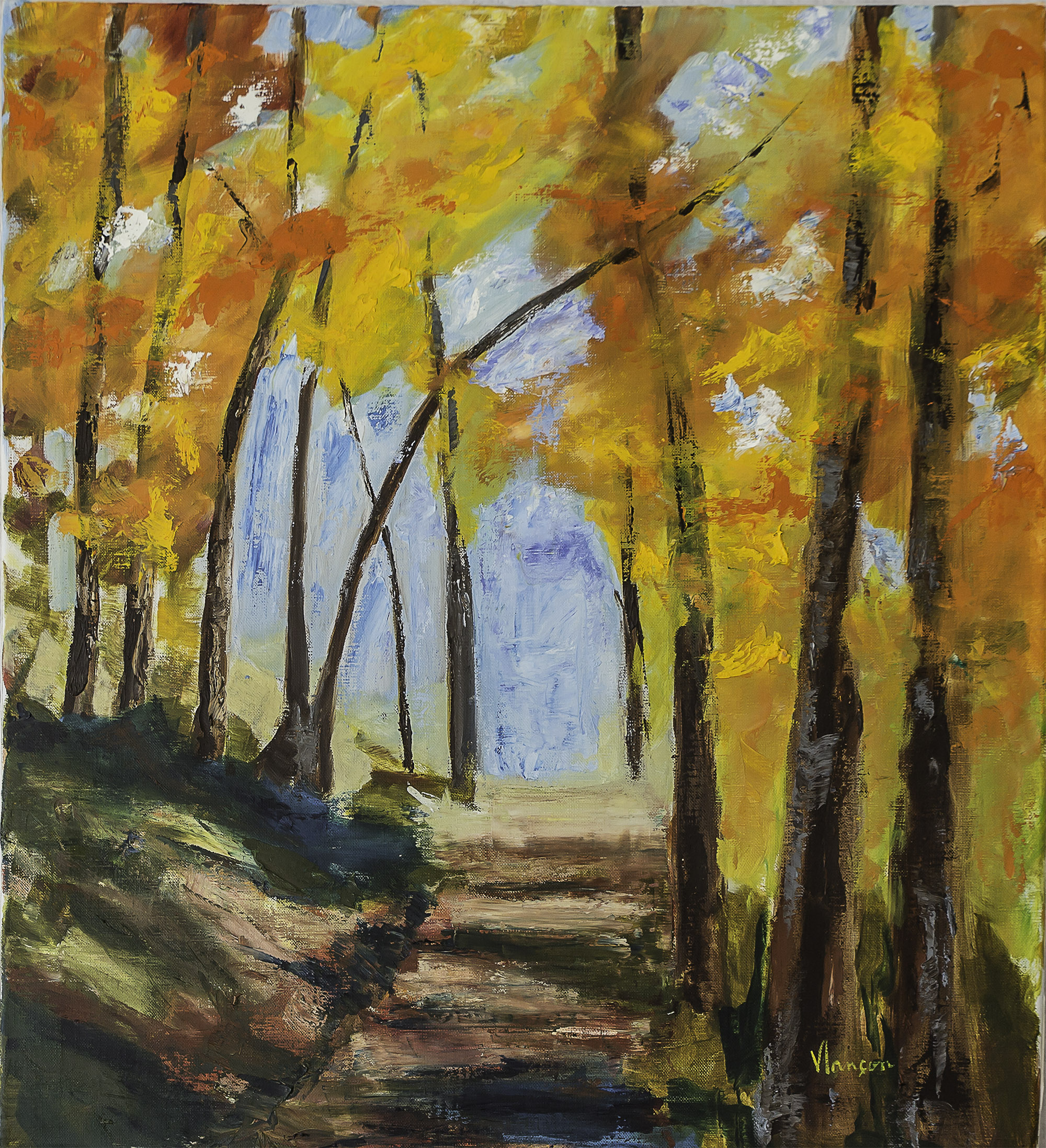 5 Expo Véronique Lançon sous-bois 1bis 100317.jpg