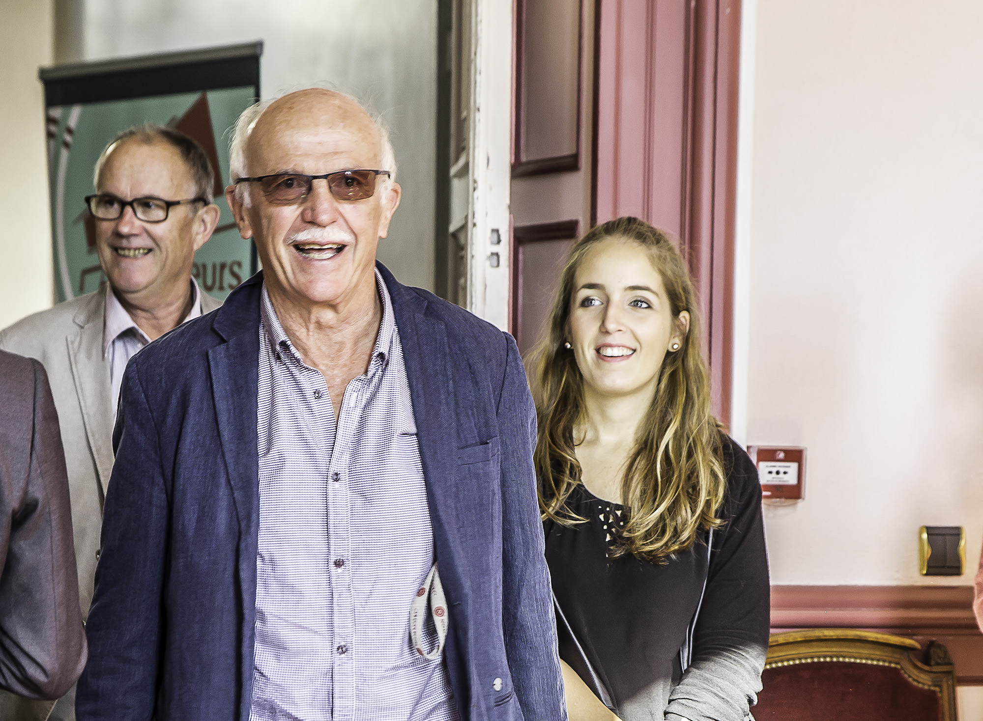 3 Céline Mur et arrivée d'André Dubosc et Bernard Bonnet 1bis 131017.jpg