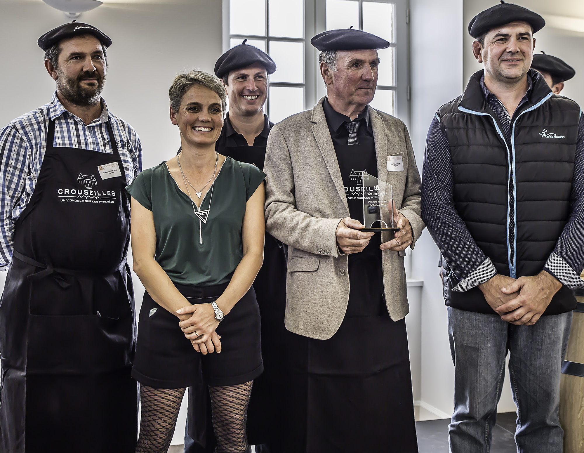 10 Le tiercé Christian Labat Alice et Paul Dabadie et Emmanuel et Vincent Lagrave  1bis 061117.jpg