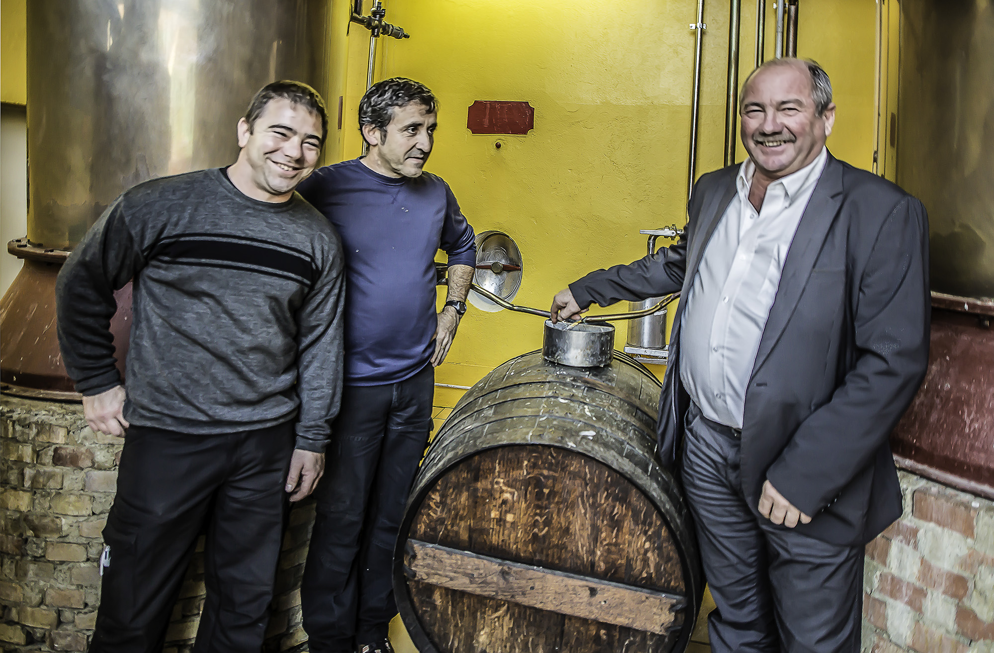 1 Benjamin Barrère Frédéric Cenent et patrick Farbos distillent 1bis 131117.jpg