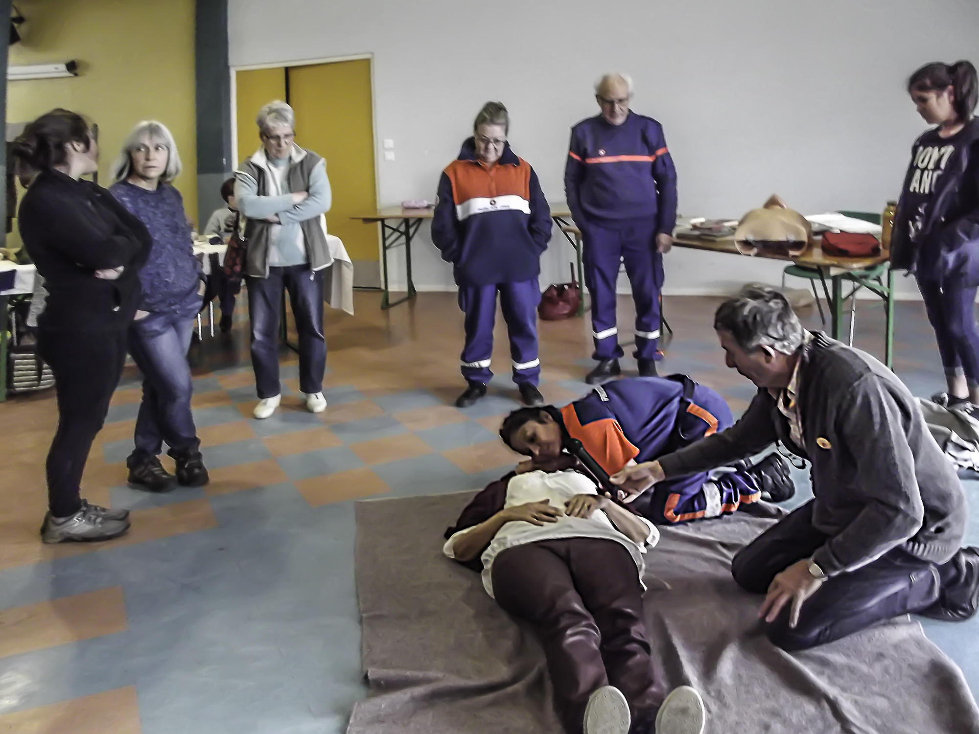 DR Lucette Fitantelethon secourisme 091217.JPG