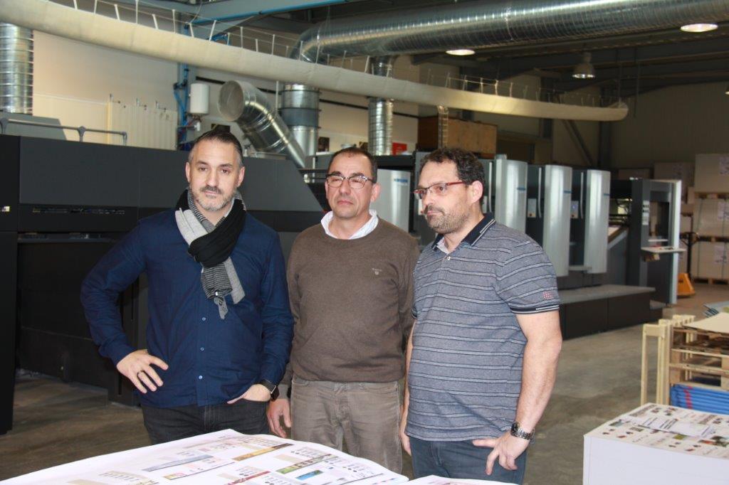 les trois associés qui ont repris l'imprimerie en avril 2017.JPG