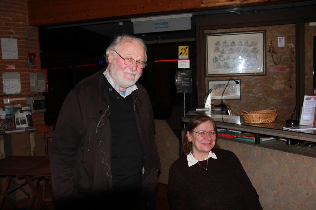 Jean Lessouple et Anne Gaudibert, mère de la violonniste.JPG