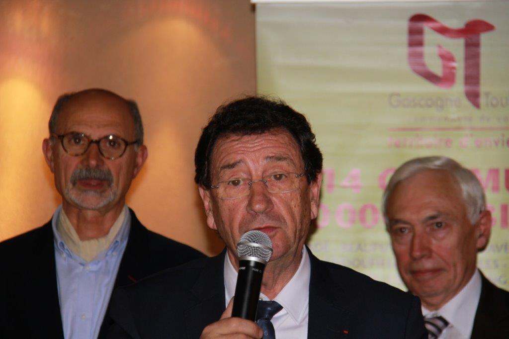 Raymond Vall, le sénateur présente aussi ses voeux.JPG