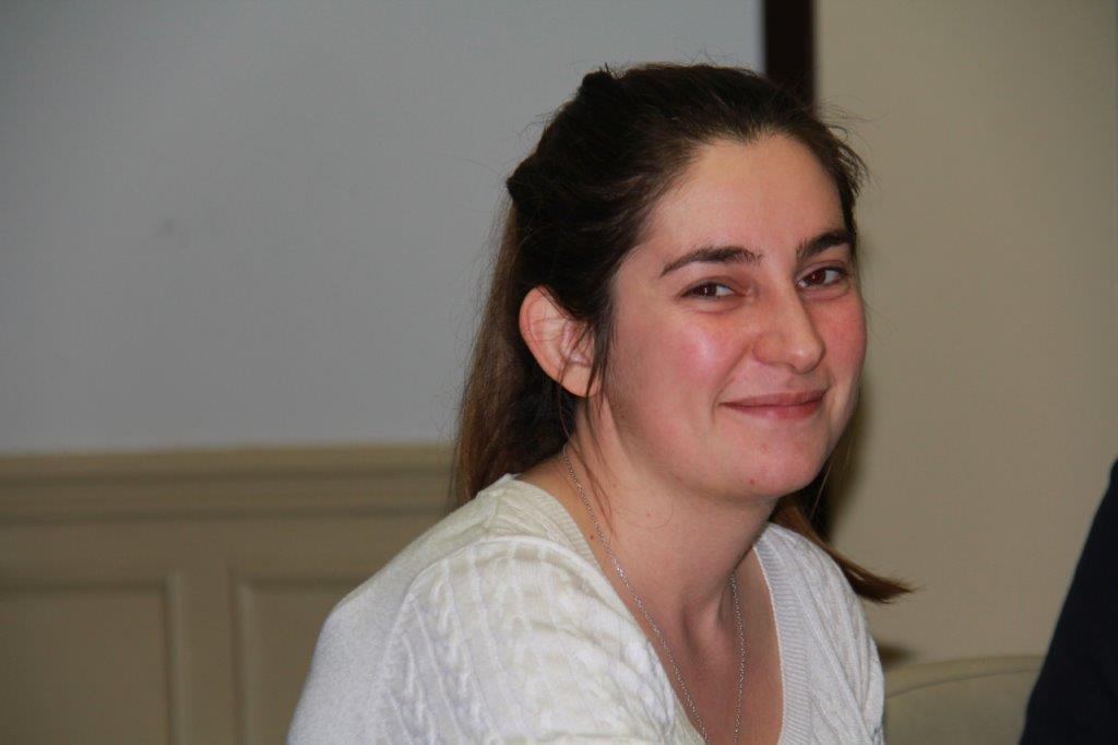la stagiaire préparant un mémoire, Audrey Roger.JPG