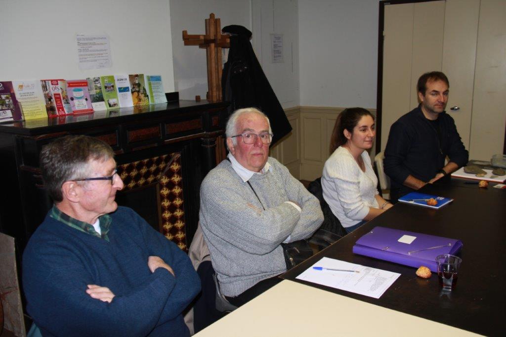 Patrice Labedan, Audrey Roger, J-Louis Hérisson et Christian Malange