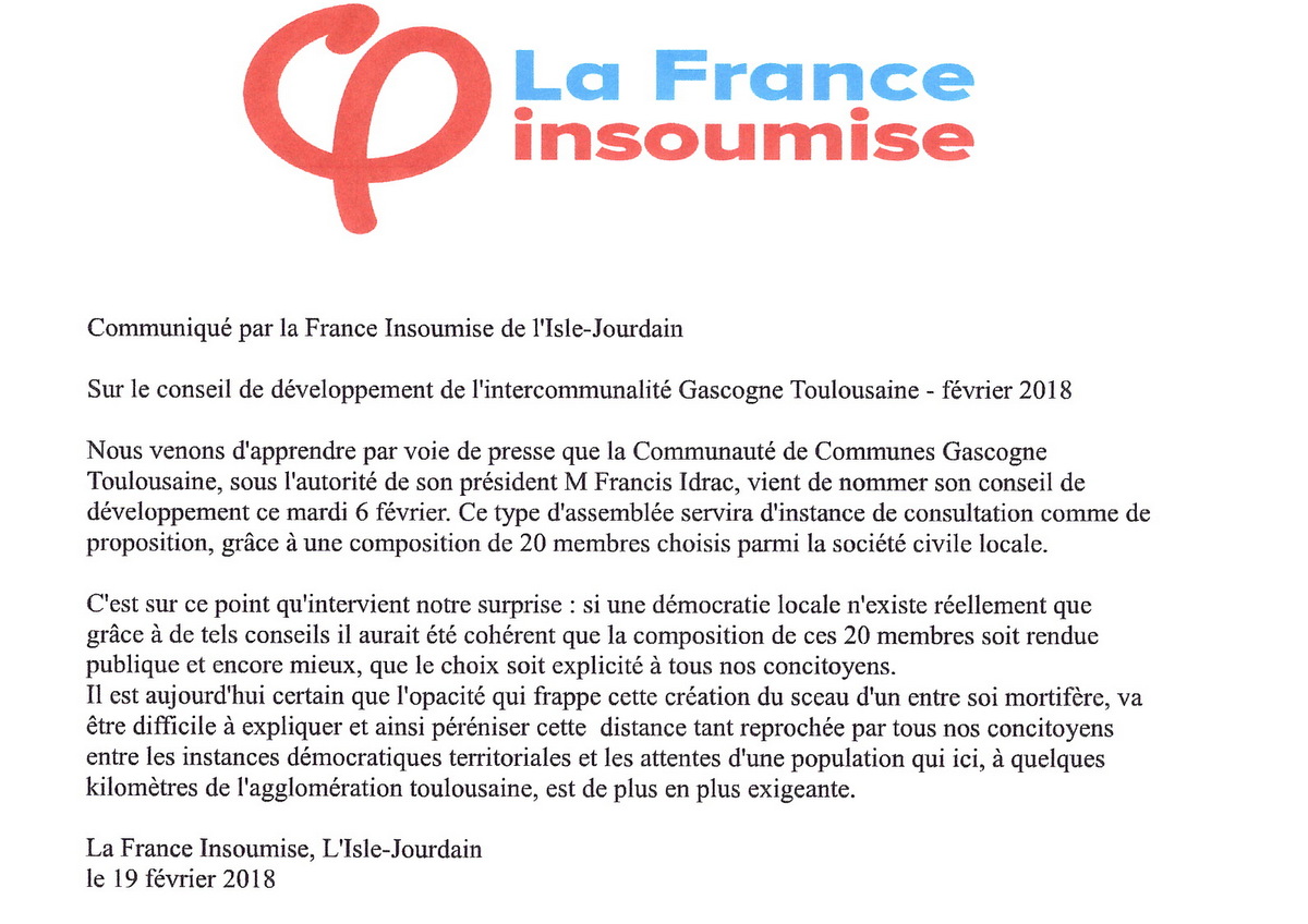 communiqué France Insoumise.JPG