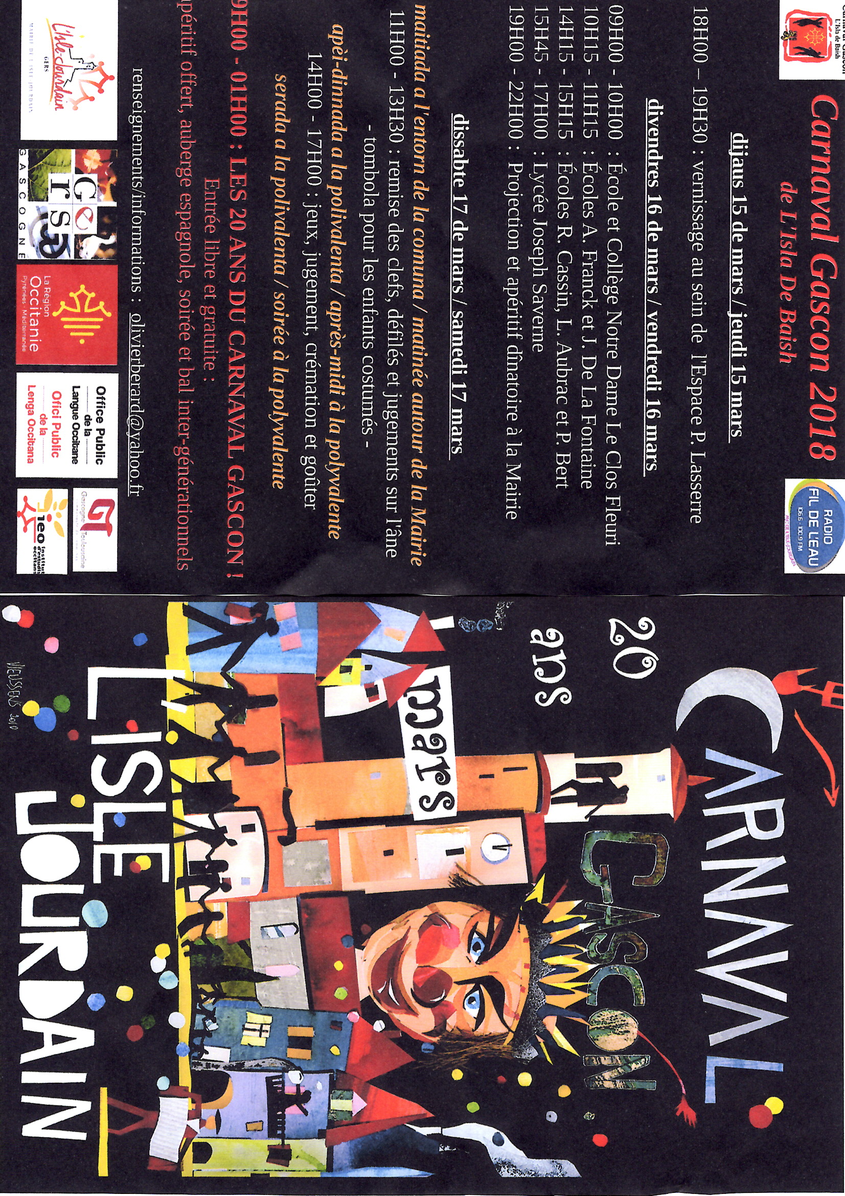 CARNAVAL GASCON ET PROGRAMME.JPG