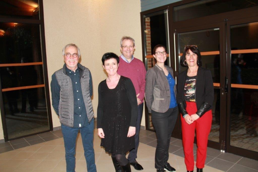 Loïc Le Clech', Karine Duarte, Denis Pétrus, Virginie Carrière, Fabienne Sansas.JPG