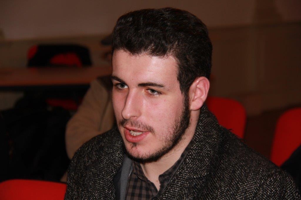 Gabin Ducauze, jeune intéressé pour adhérer.JPG