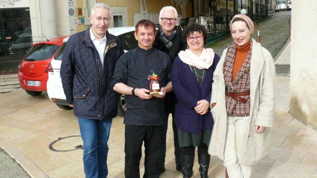 Bruno Gilardi, Eric Masserer, André Greil, Isabelle Poles, Barbara Simon.JPG