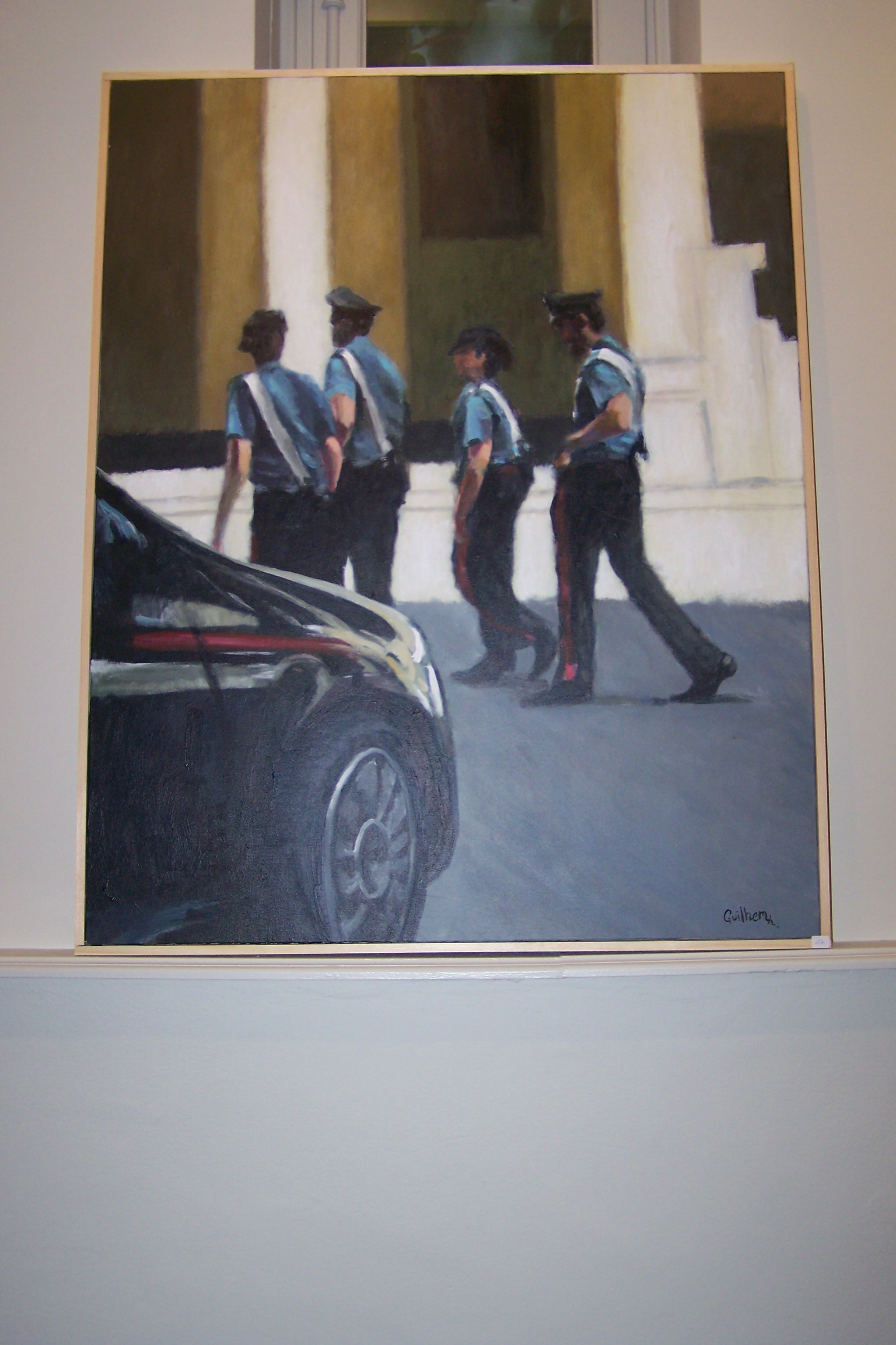 vernissage guilhem delon galerie l'arcade st clar 001.JPG