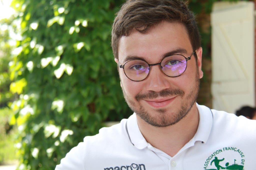 Xavier Souchon, chargé du développement à la Fédération de Rugby Golf.JPG