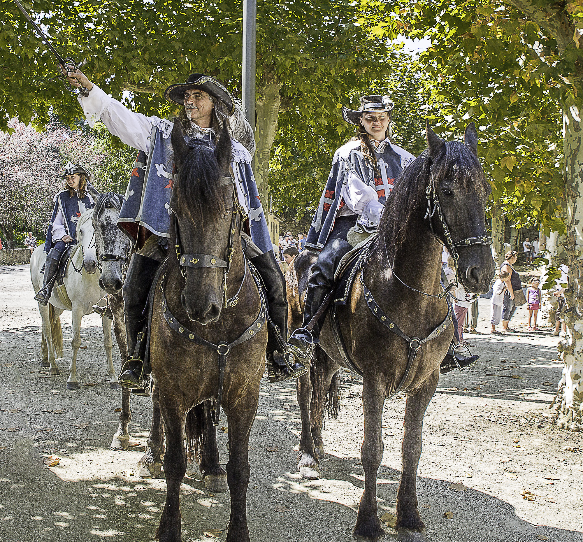 21 Arrivée de d'Artagnan et de sa suite 1bis 130817.jpg