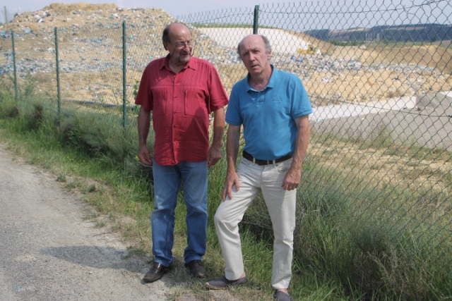 Jean-Manuel Fullana « Pavie, sachez qu’on va enfouir ! » et Alain Baudry « Les Amis de la Terre»