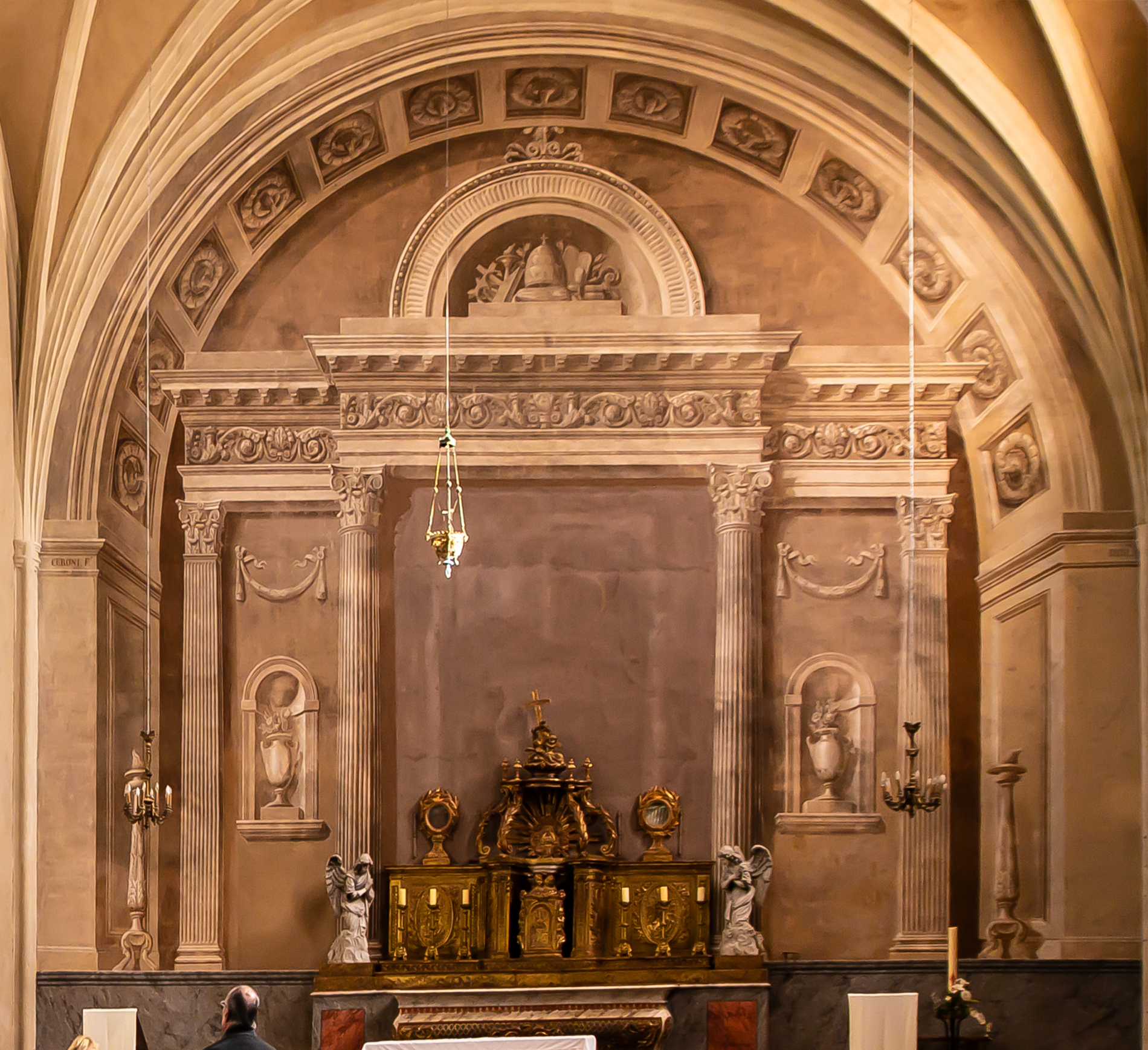 11 Le trompe-l'oeil du choeur de l'église de Labastide 1bis 271018.jpg