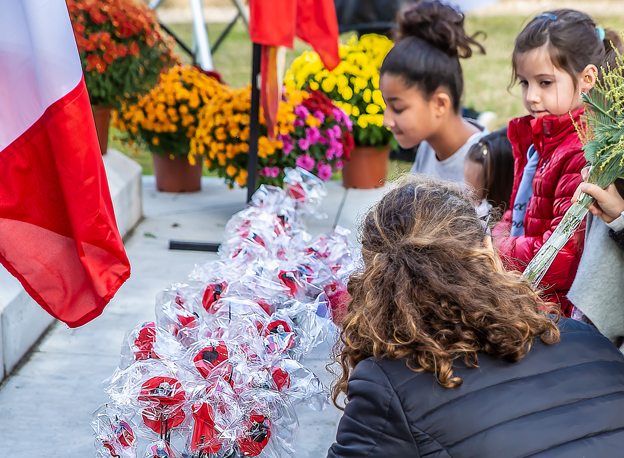 7 Dépôt de coquelicots par les enfants 1bis 111118.jpg