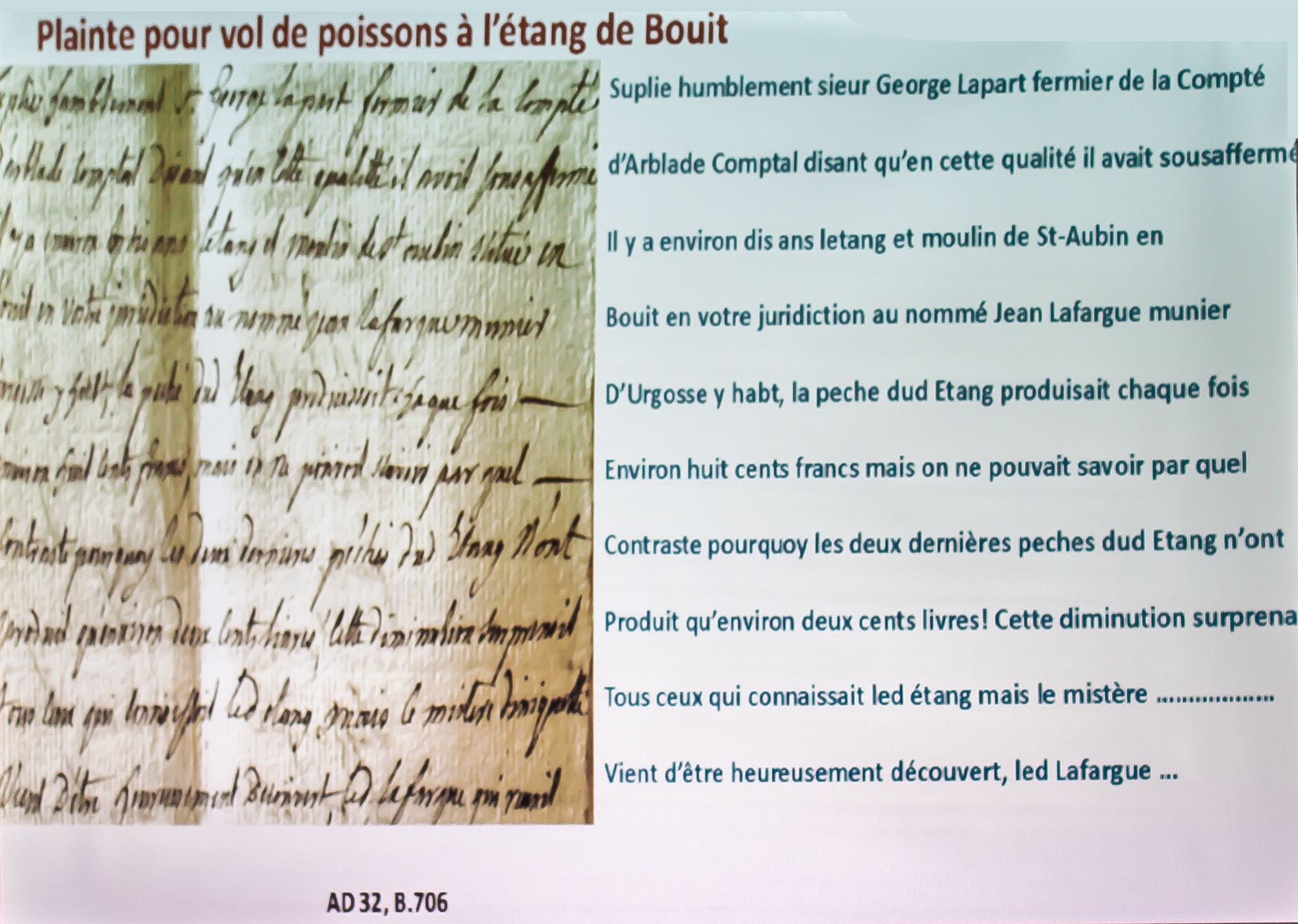 4 Plainte vol de poisson à l'étang de Bouit projeté par Jacques Lapart 1bis 230219.jpg