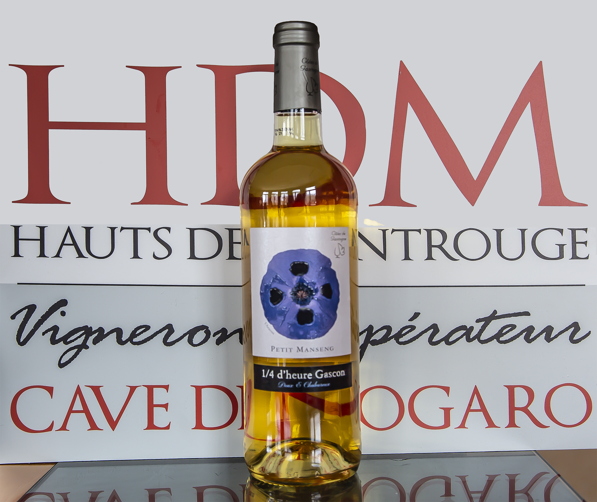 2 HDM IGP Côtes de Gascogne  Petit Manseng médaillé argent 1bis 110319.jpg