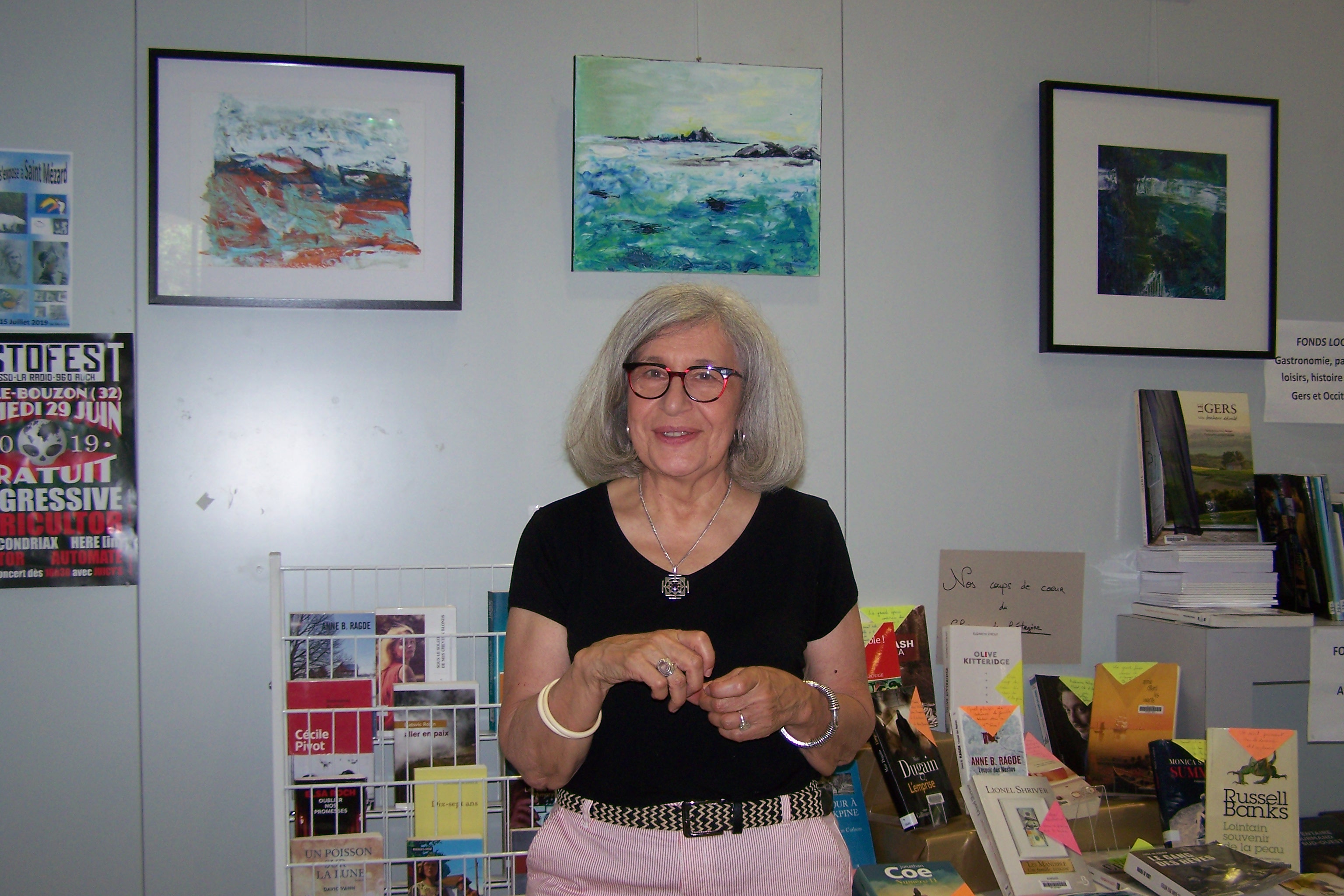 expo chantal walter médiathèque de St Clar 006.JPG
