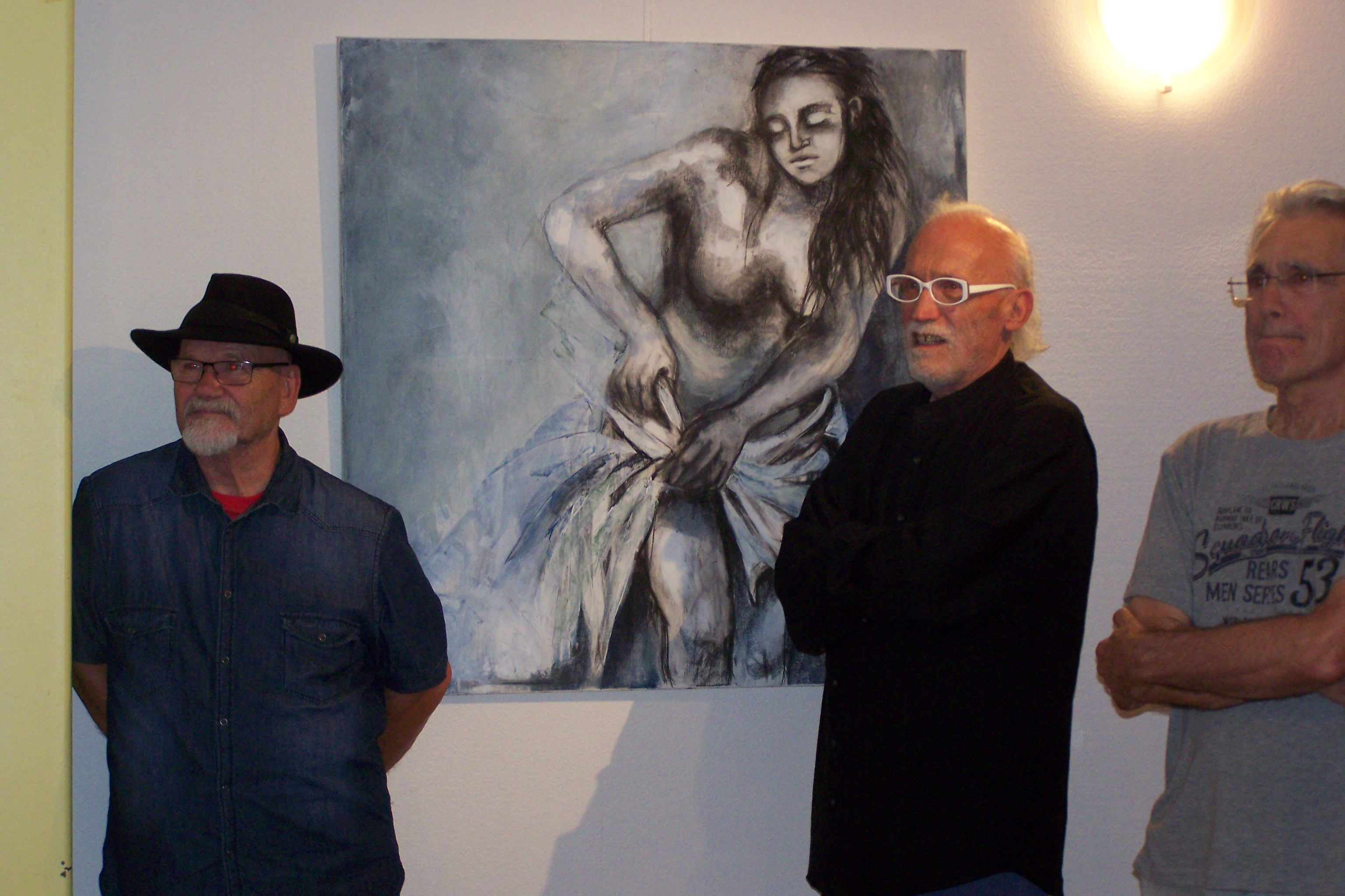 Robert vasquez et Gilles Nicoud sur son expo Rajastan 015.JPG