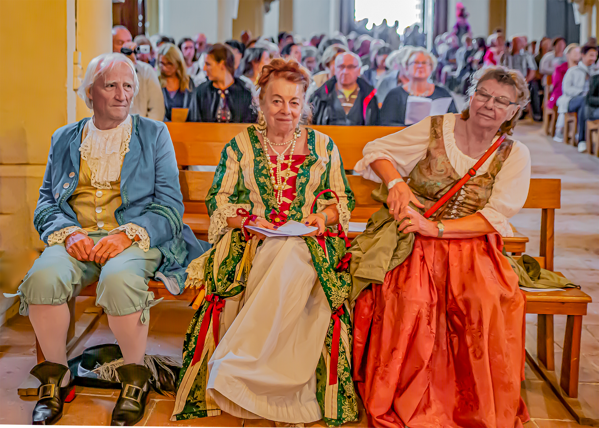3 Au 1er rang à la messe en gascon à Lupiac 1bis 110819.jpg