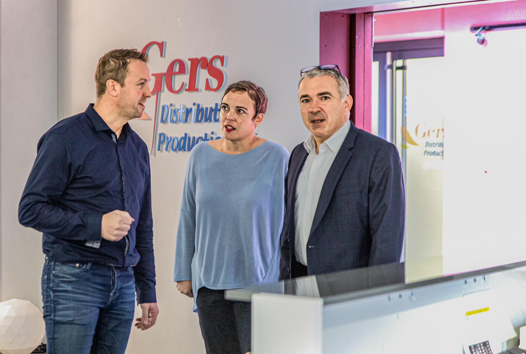 1 Accueil de Rémi Branet et Laure Lacour par Jean-Christophe Farbos 1bis 041019.jpg