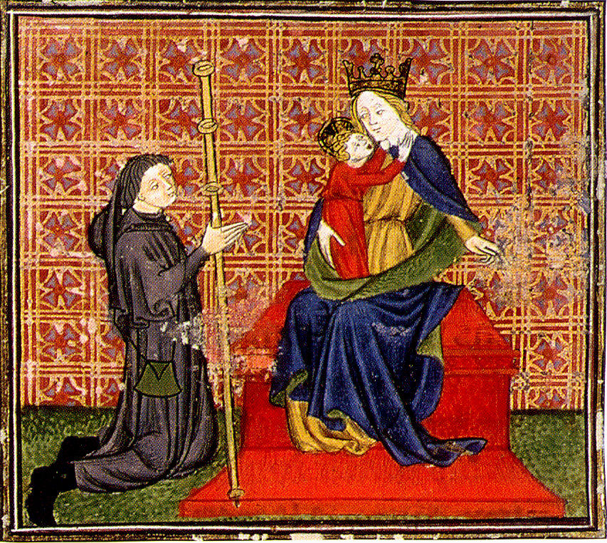 25  DR Saint-Macary  Le pèlerinprie la Vierge 1bis.jpg