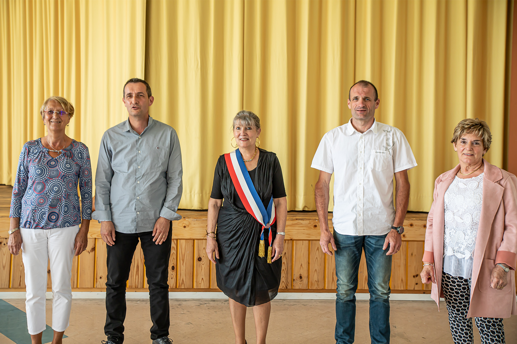 0 Patricia Galabert avec Hervé Gaüzère Aline Manciet Jean-marie Mathieu et  adjoints 1bis 240520.jpg