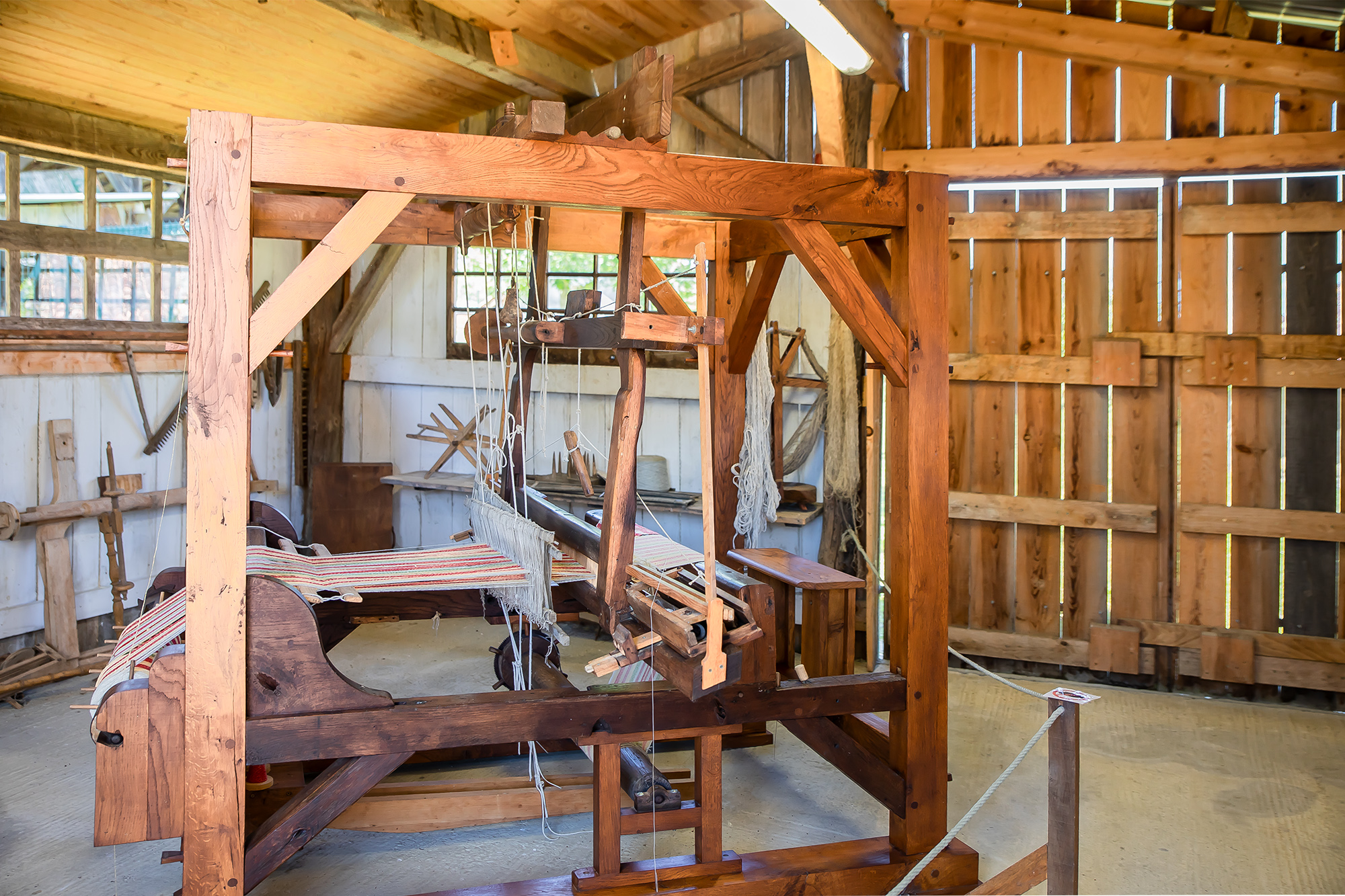 12 Métier à tisser XVIIe au Musée du paysan gascon 1bis 120620.jpg