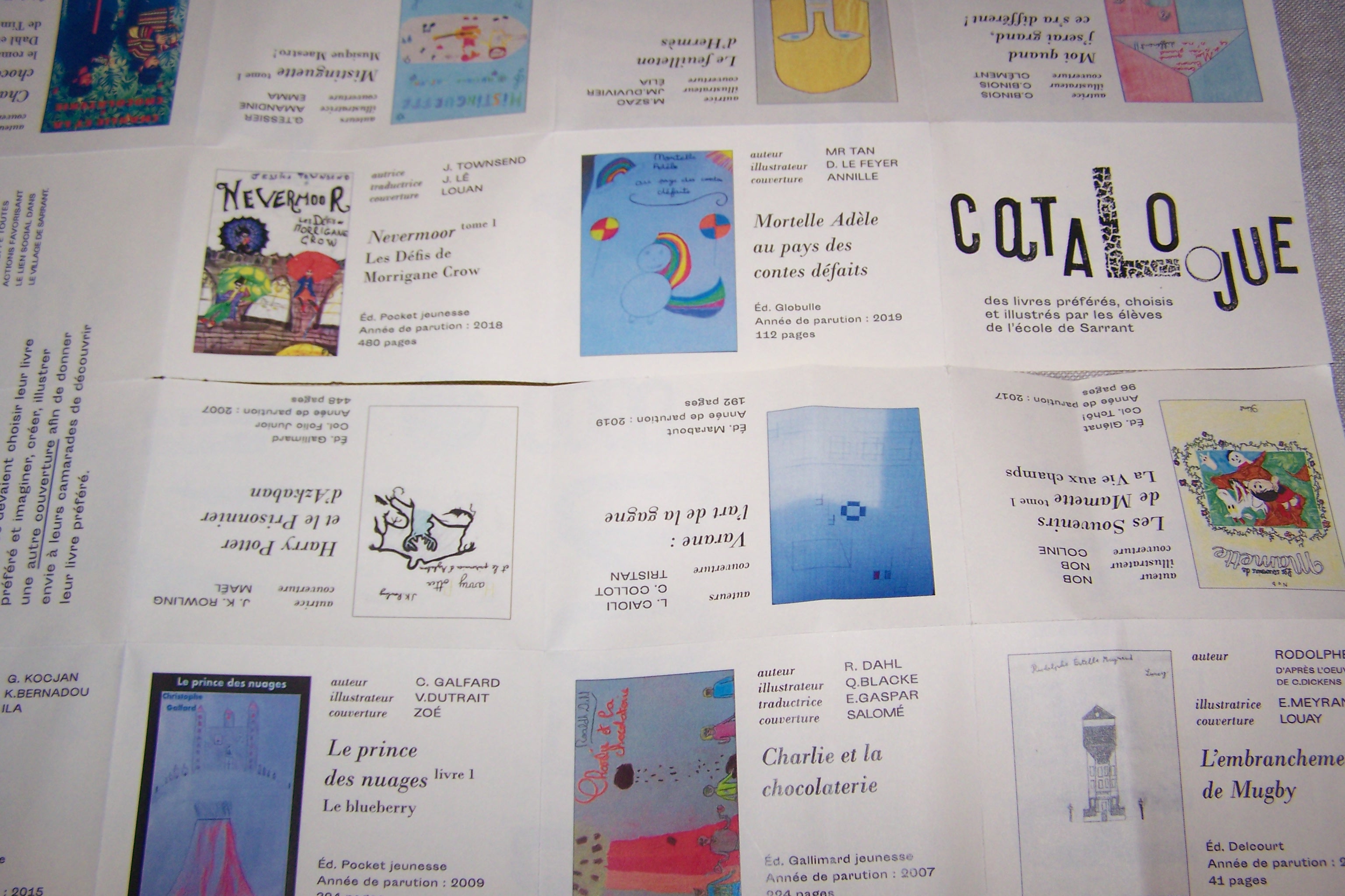 livres illustrés par les enfants de Sarrant 002.JPG