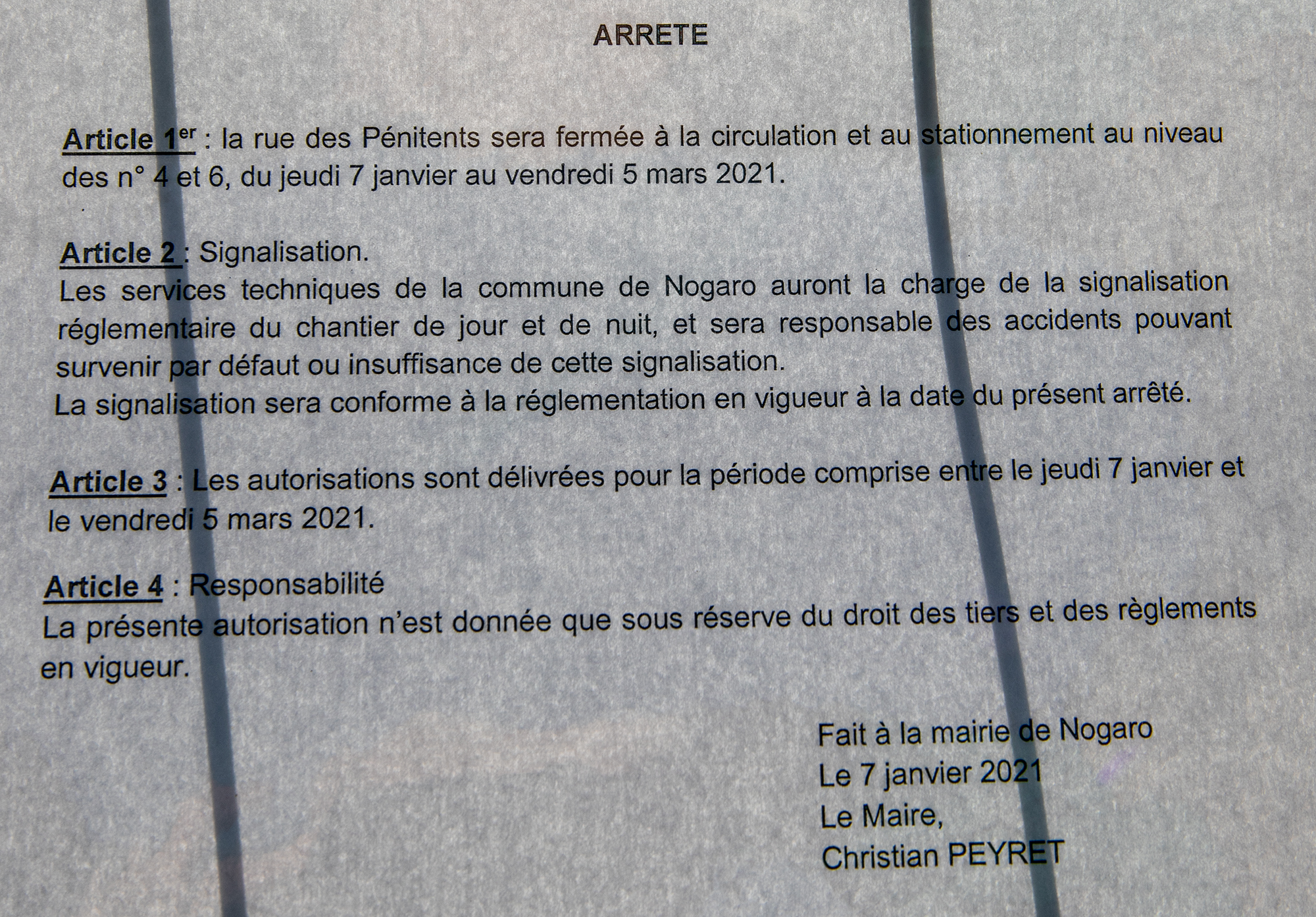 5 Extrait de l'arrêté municipal 1bis 100121.jpg
