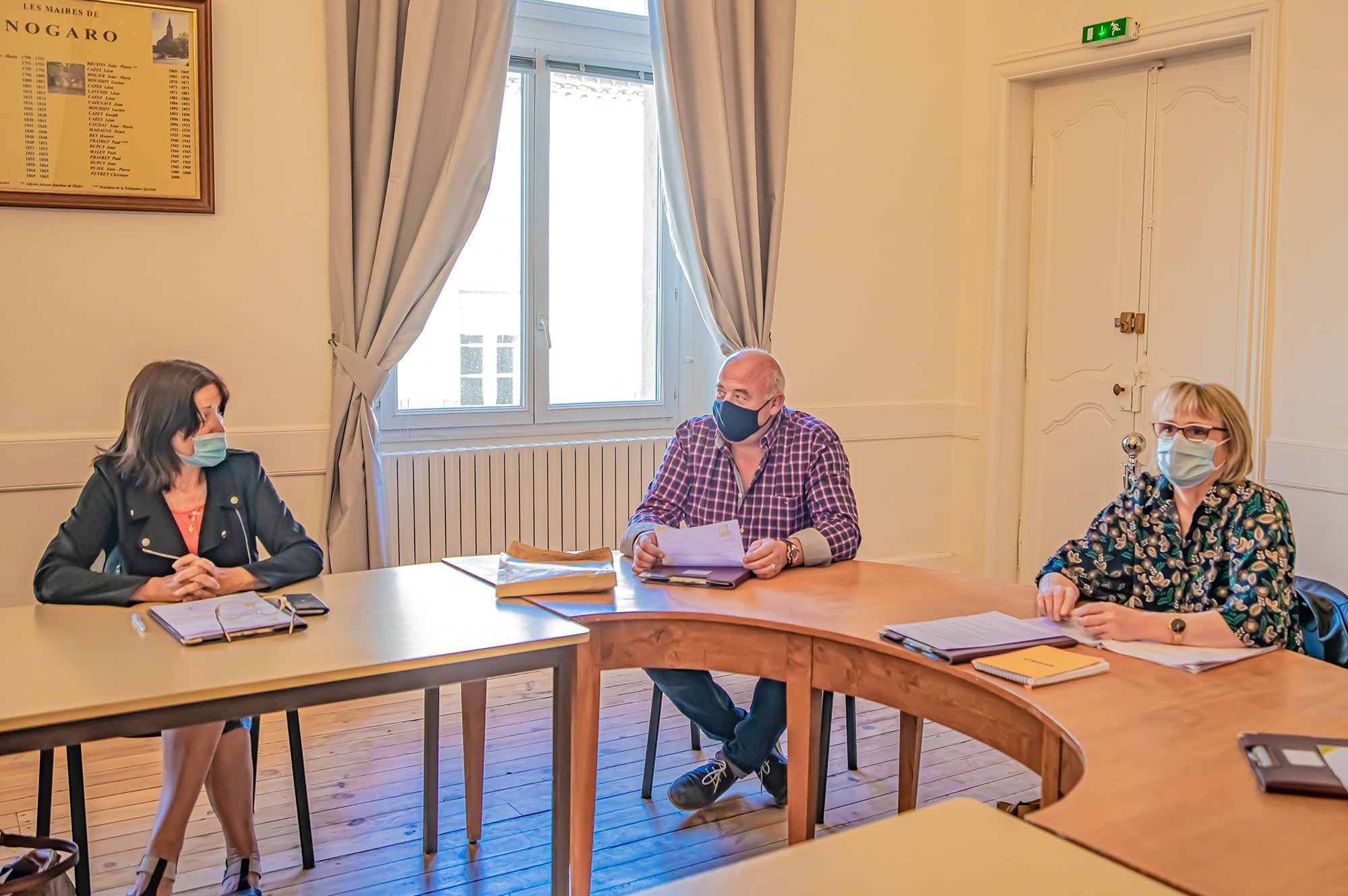 2 Josiane Lapeyre Daniel Lafforgue Christine Marque 1bis 150421.jpg