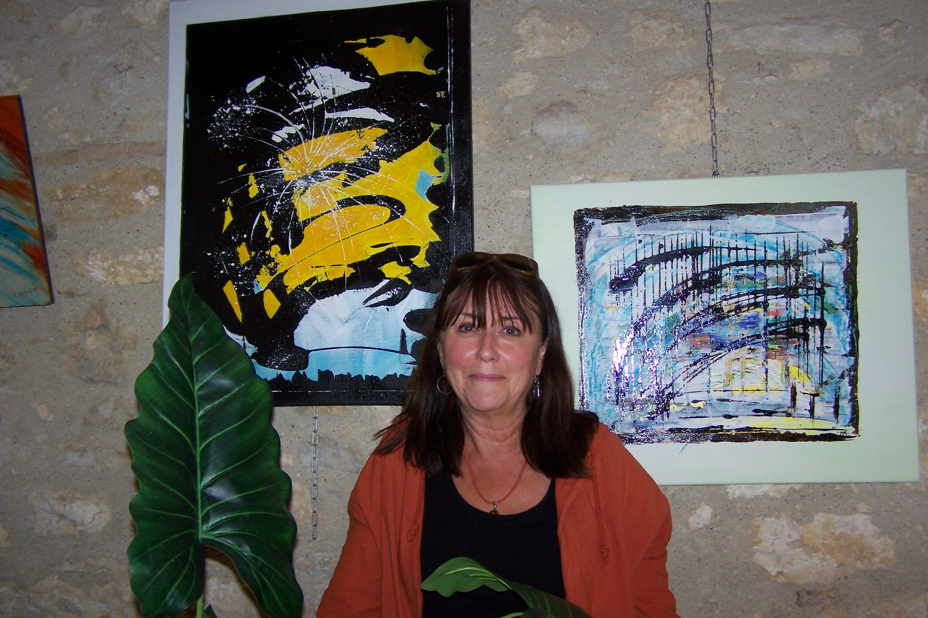 Expo et potiers Sarrant et expo léa Aquilina St Clar 009.JPG