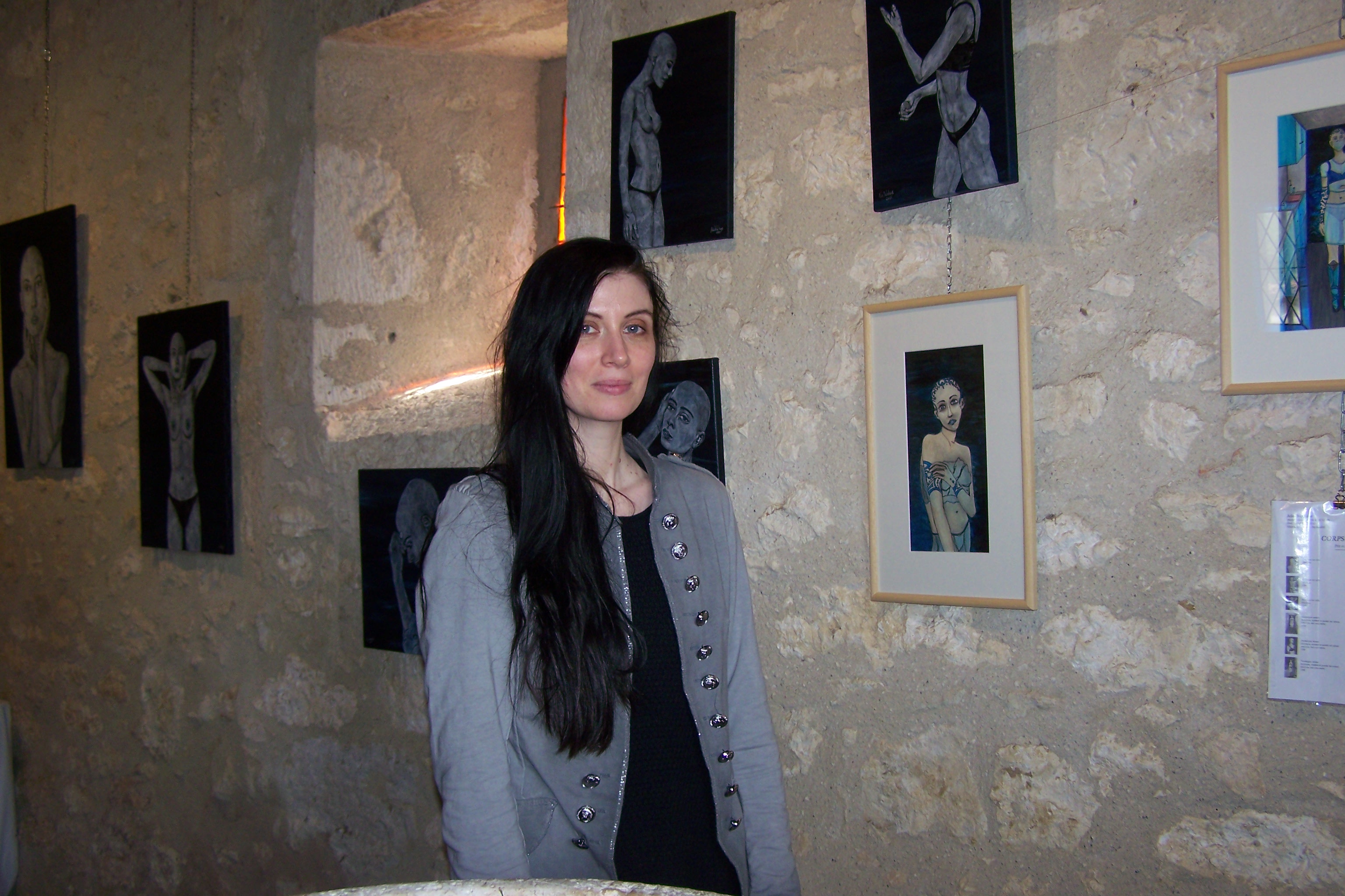 Expo et potiers Sarrant et expo léa Aquilina St Clar 013.JPG