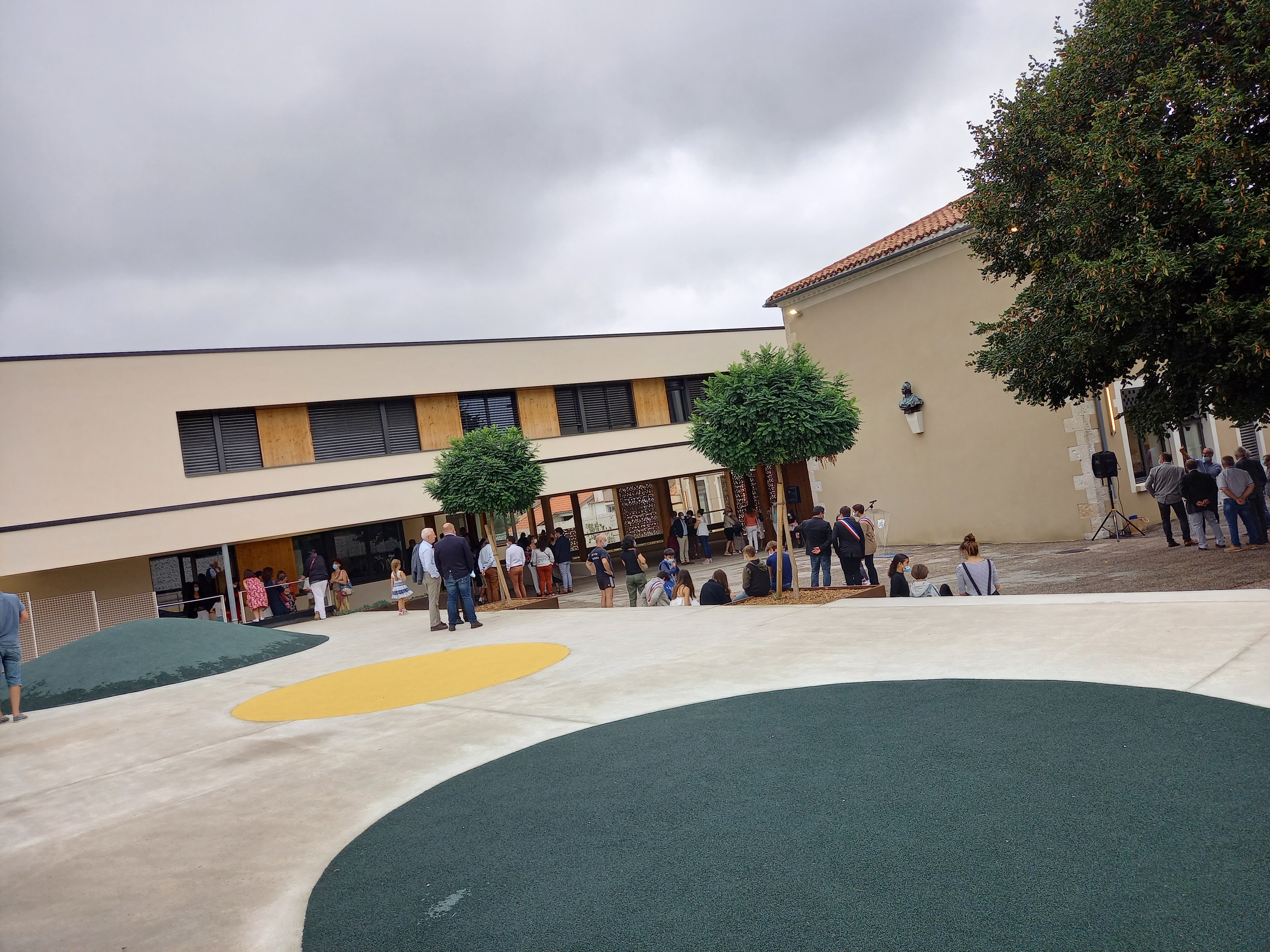 La cour de l'école