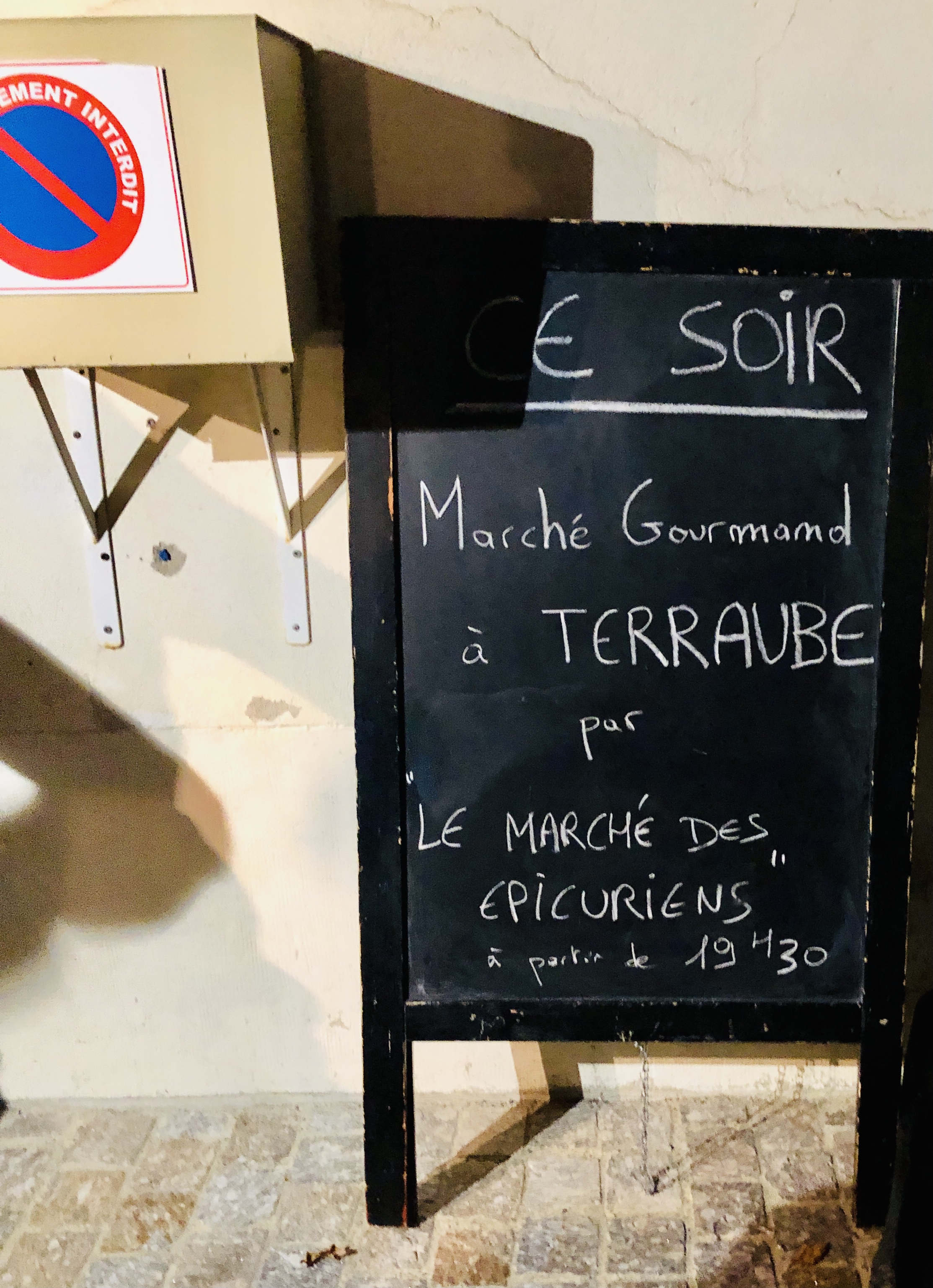Annonce de Marché gourmand