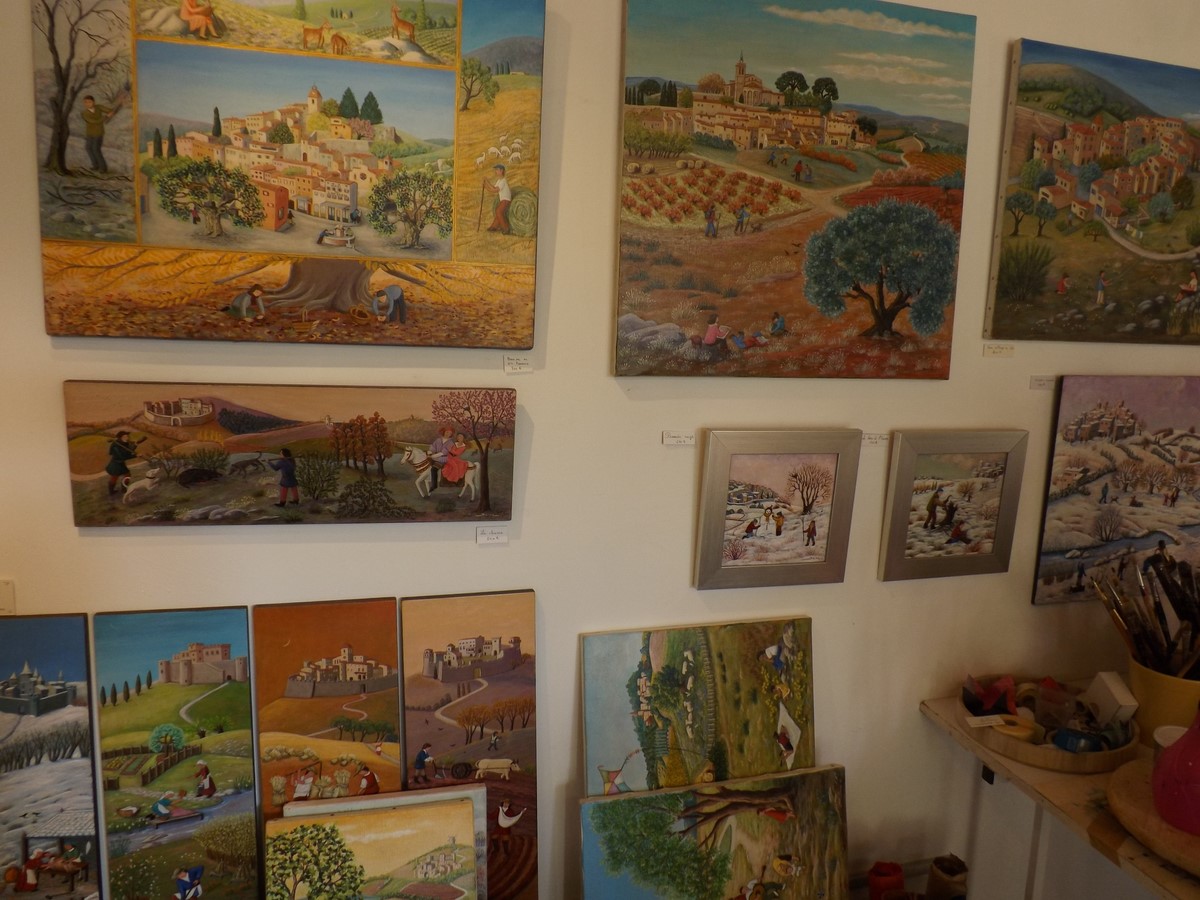 Des couleurs et du noir et blanc, du figuratif et de l'imaginaire
