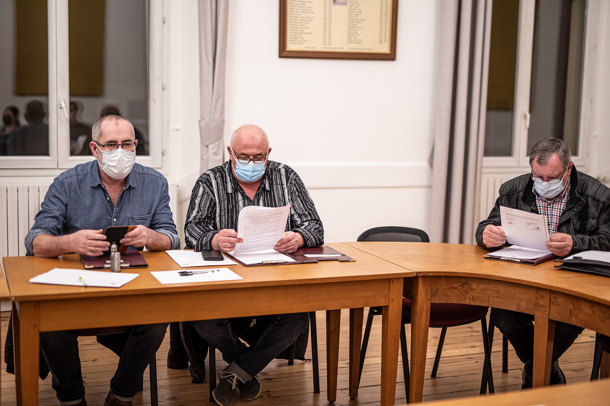 1 Hervé Dauga Daniel Lafforgue et Bernard Hamel 1bis 100222.jpg