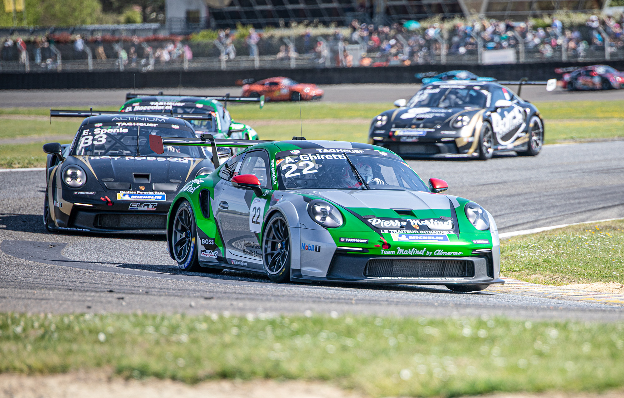 13 Porsche course 1 Alessandro Ghiretti n°22  2e  N°33 5e 170422.jpg